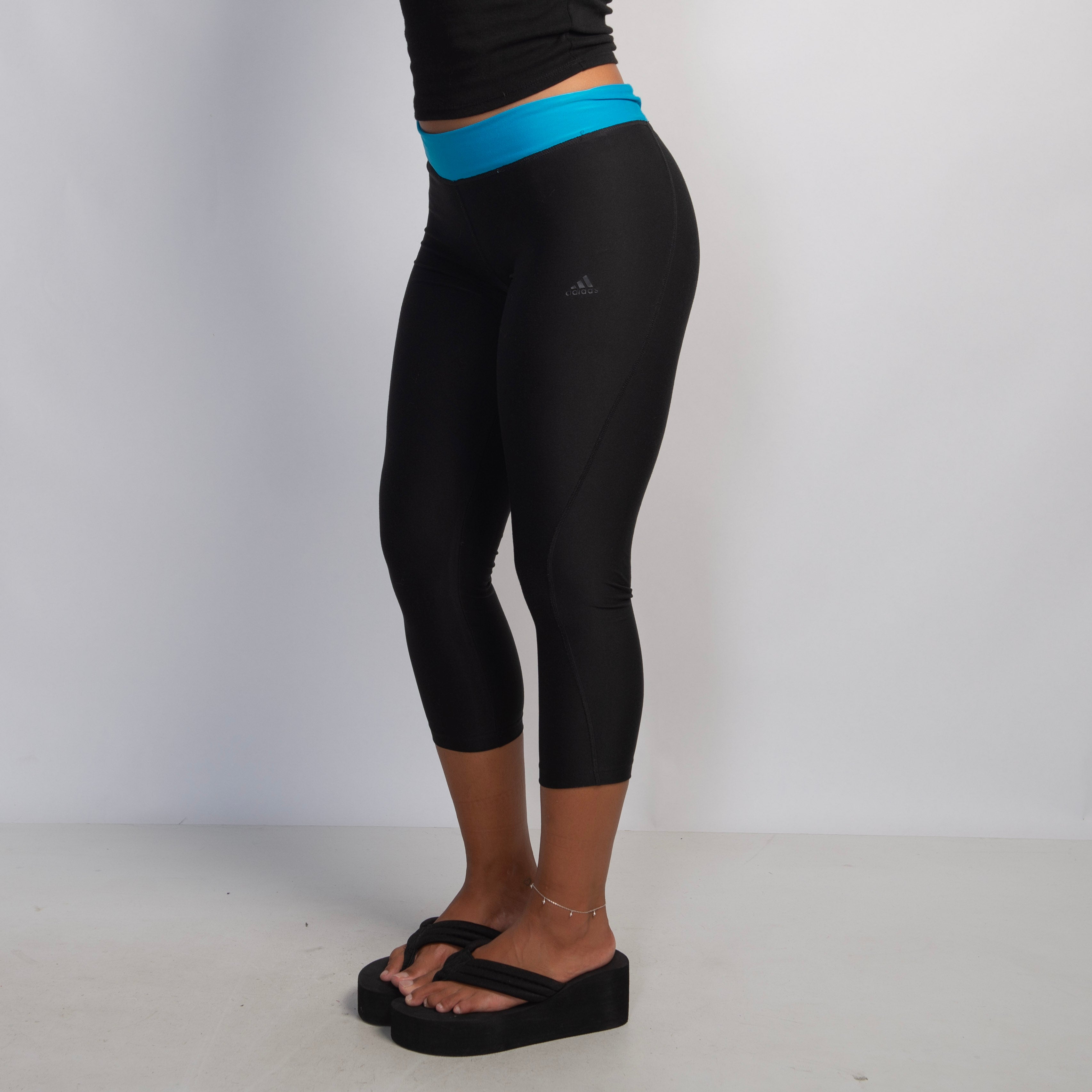 BLUE WAIST 3/4 TIGHTS