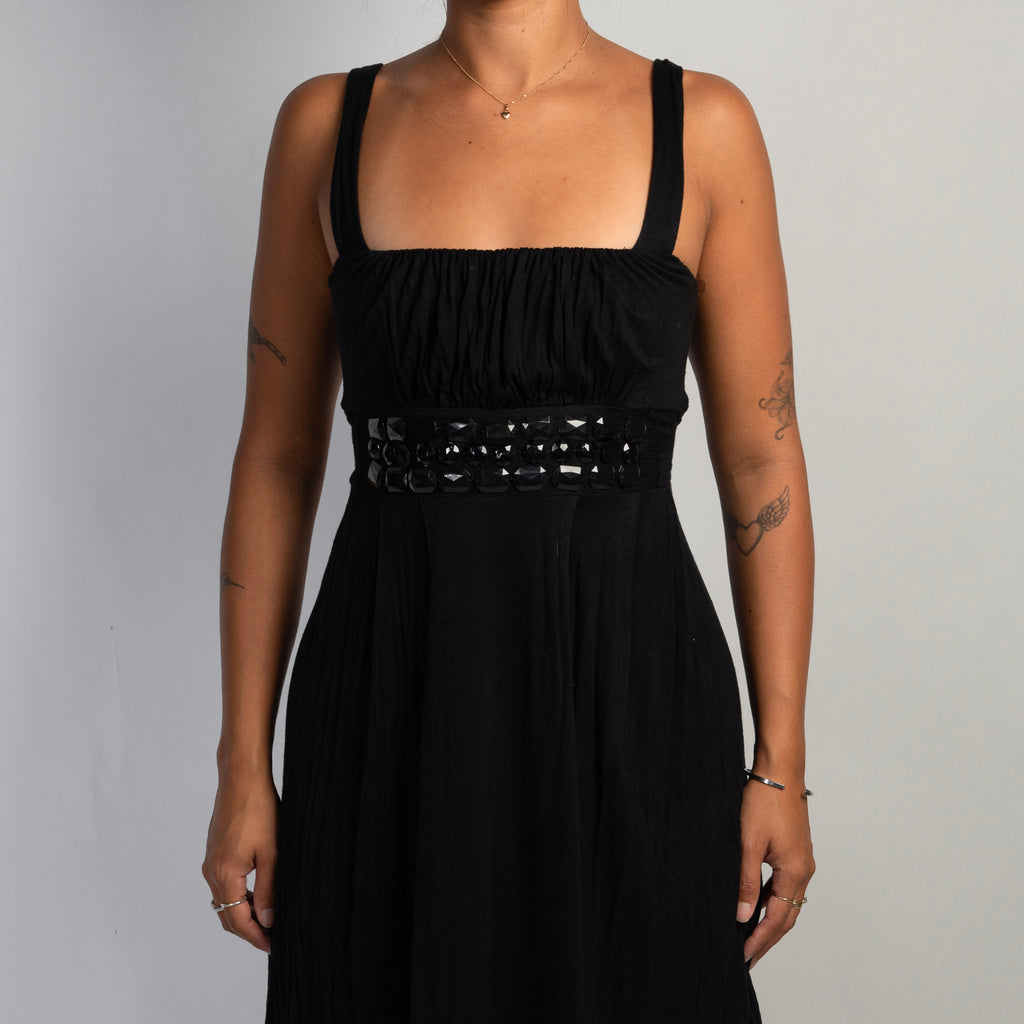 BLACK MINI DRESS