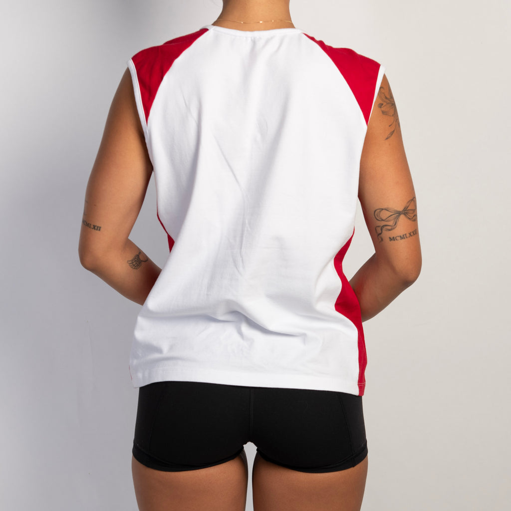 WHITE ACTIVE TANK TOP