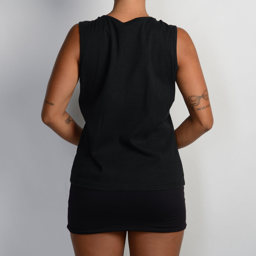 BLACK ROTTNEST TANK TOP