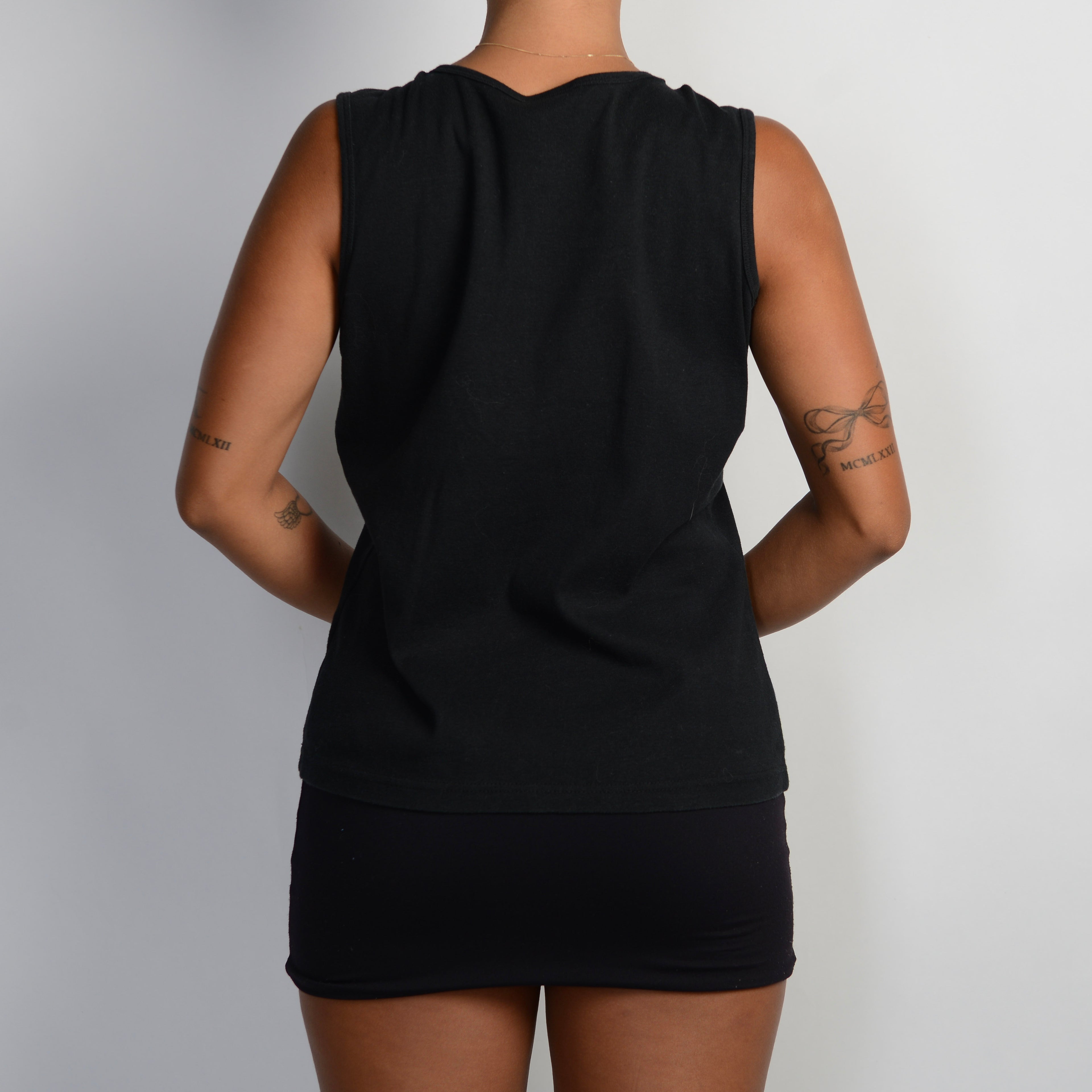 BLACK ROTTNEST TANK TOP