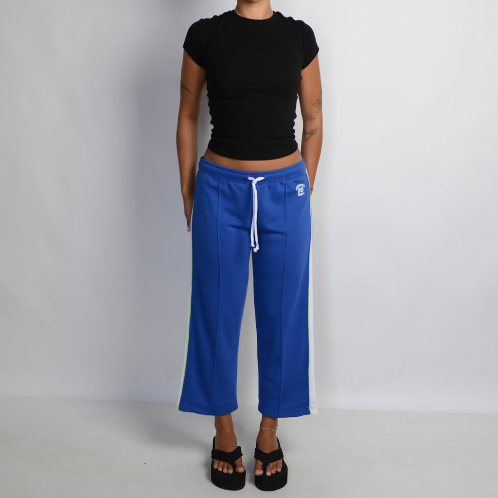 COBALT CROP LOUNGE PANTS