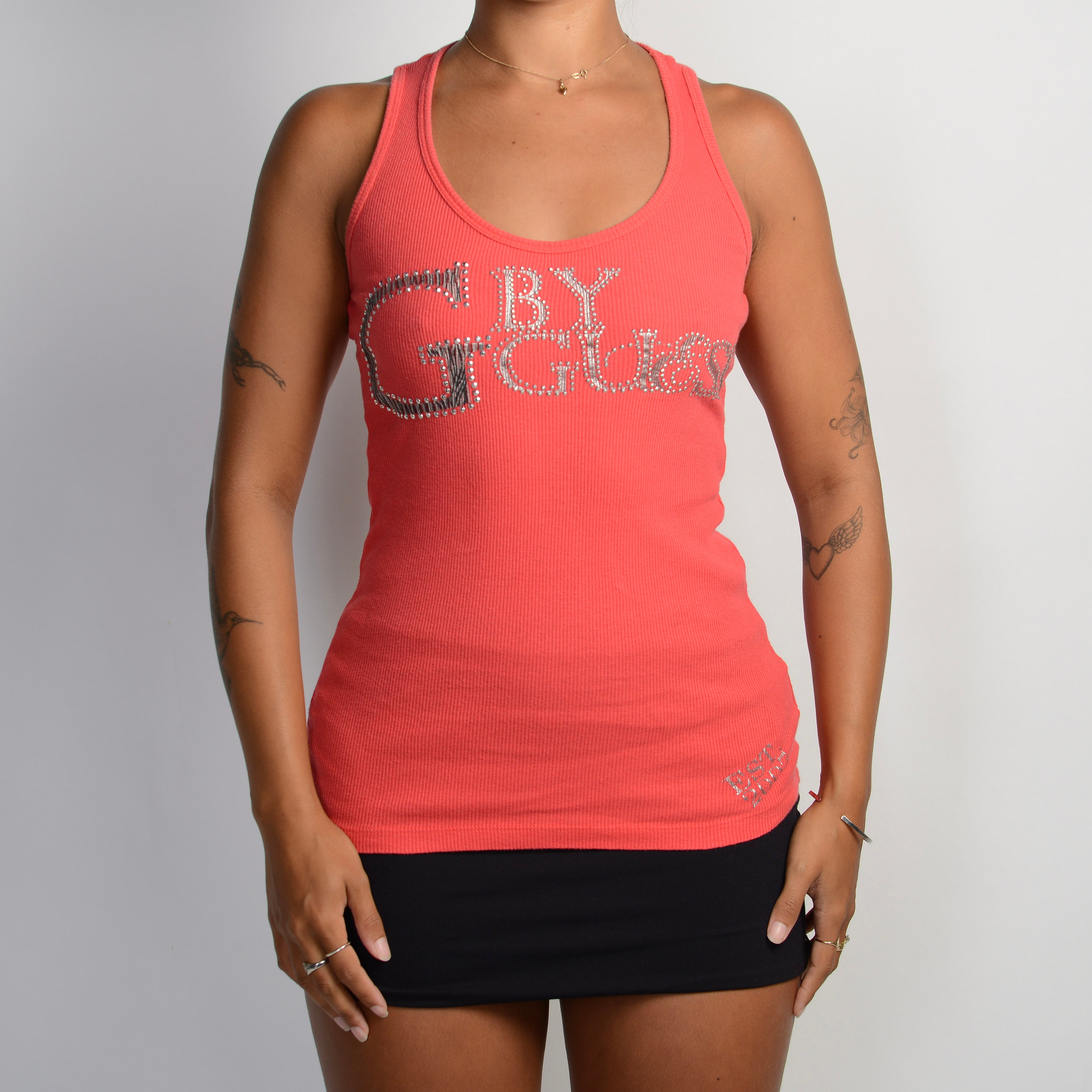 PINK DIAMANTE TANK TOP