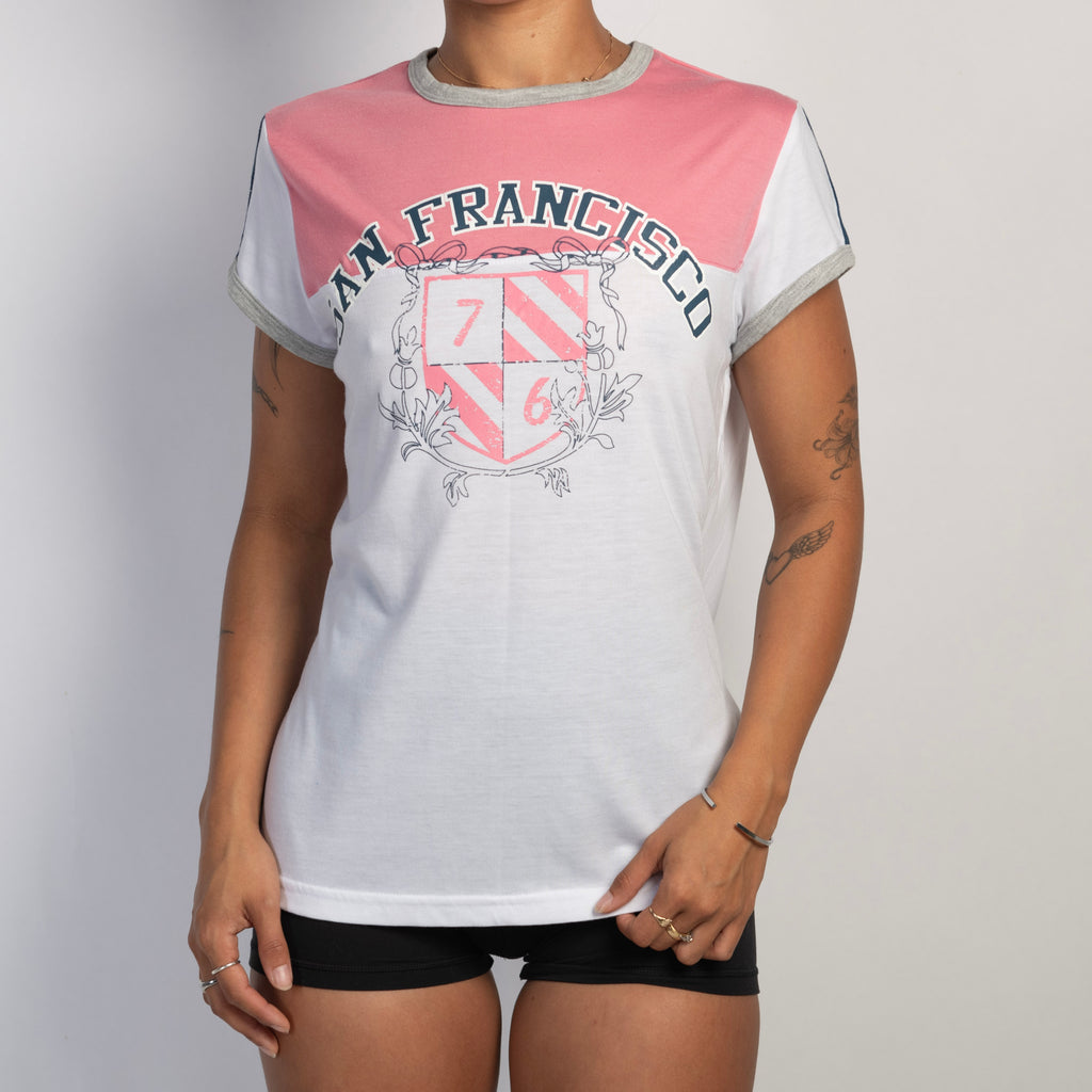 WHITE GRAPHIC TSHIRT