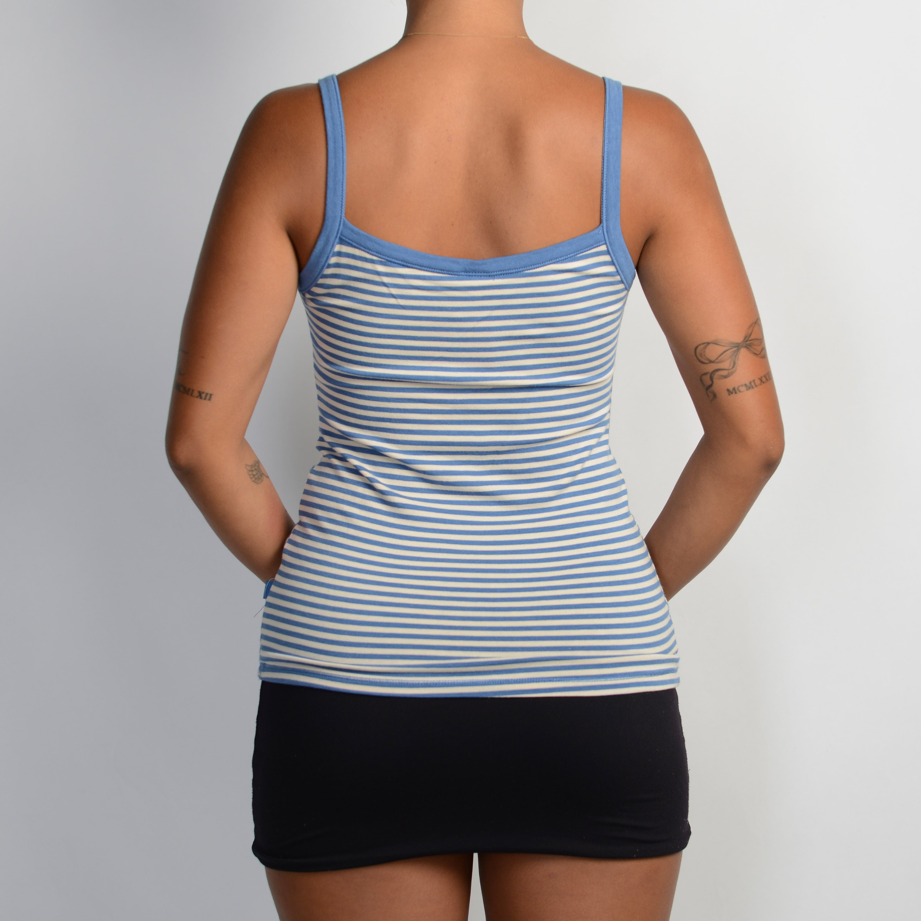 BLUE STRIPE CAMISOLE