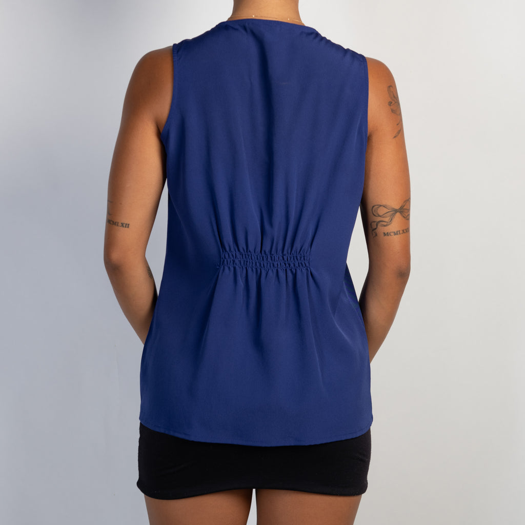 VIOLET SLEEVELESS TOP