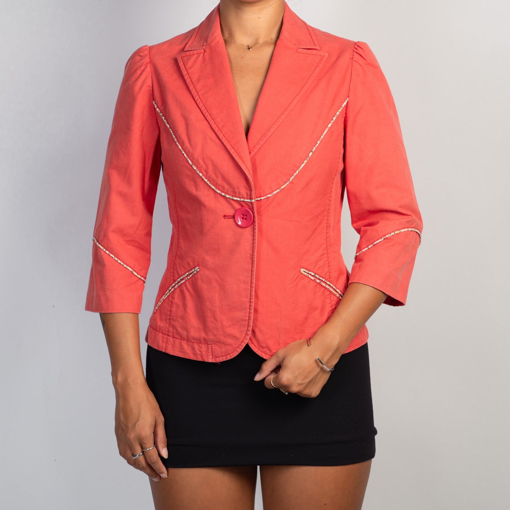 3/4 SLEEVE BLAZER