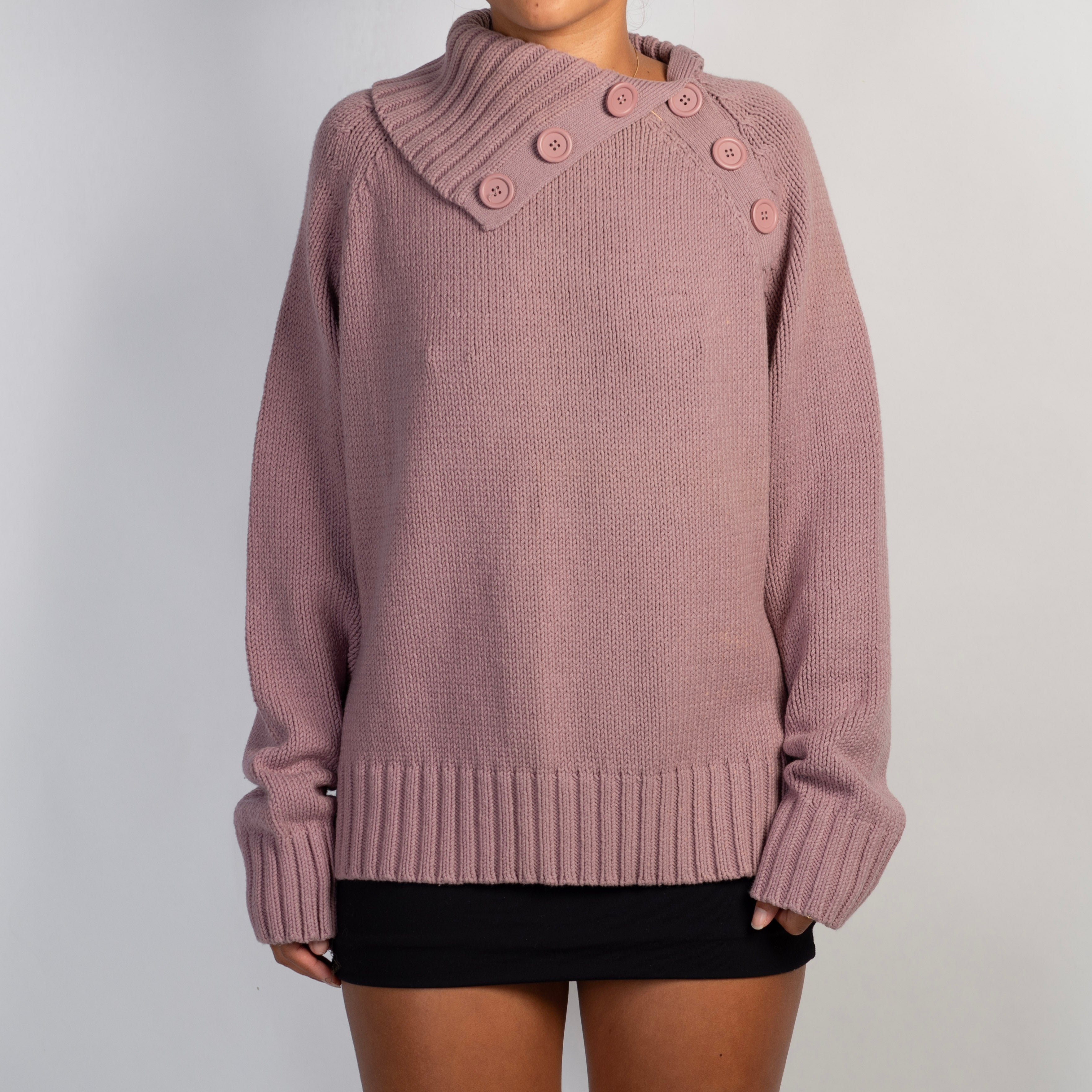 MAUVE KNIT SWEATER