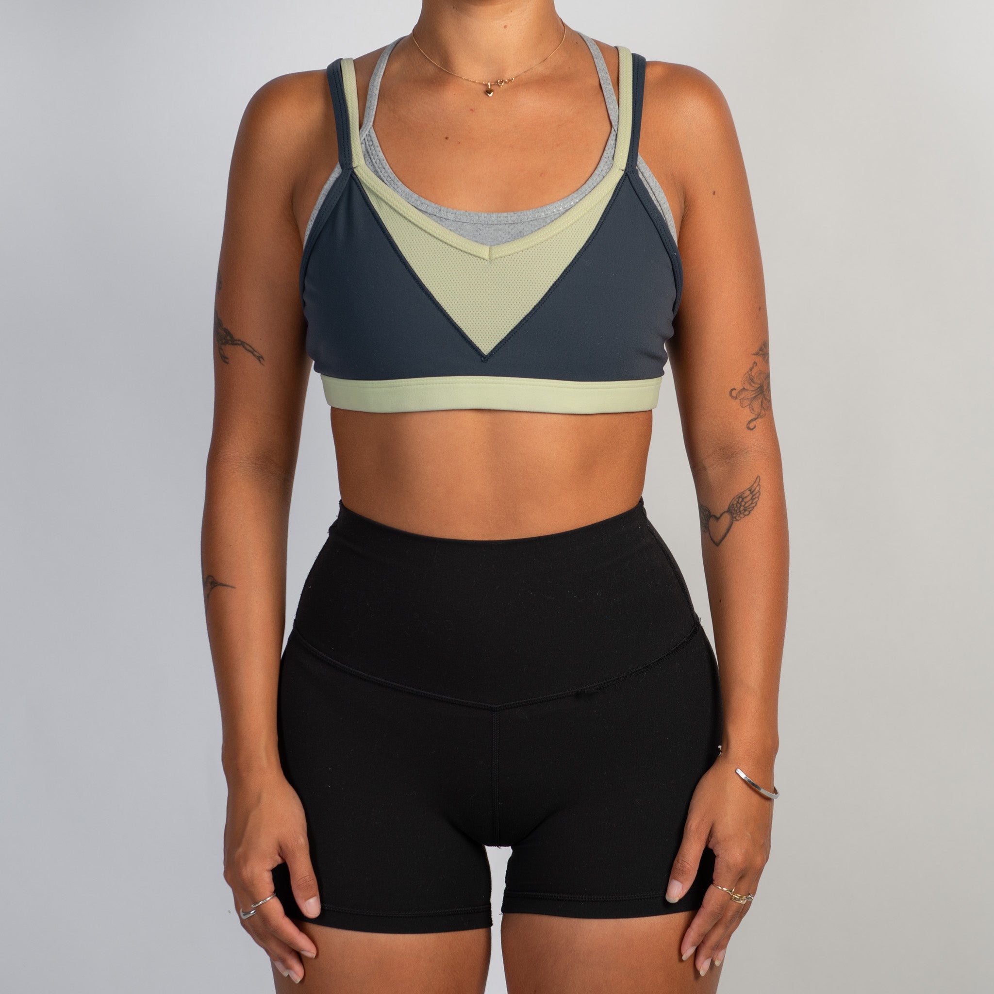 LAYERED SPORTS BRA