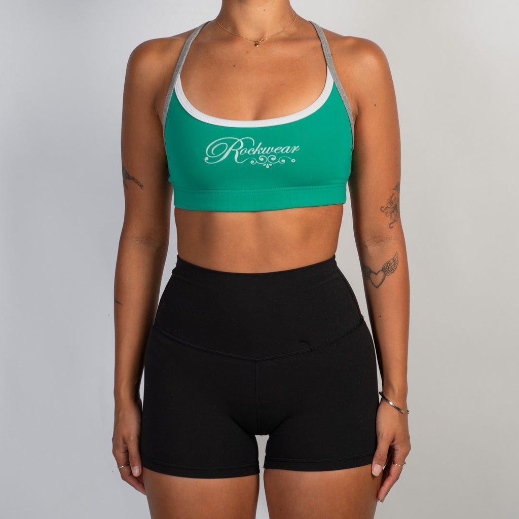 GREEN SPORTS BRA