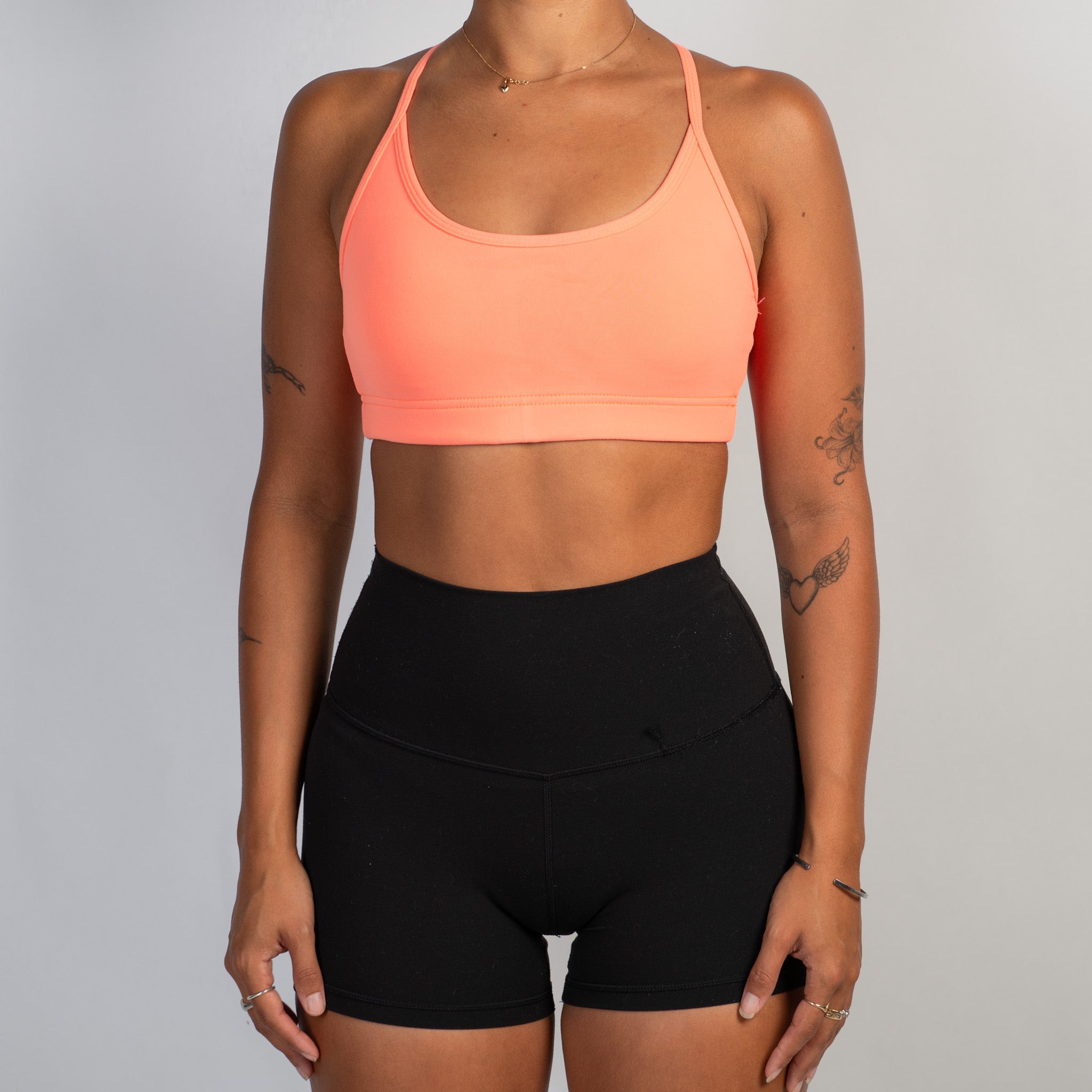 ORANGE SPORTS BRA