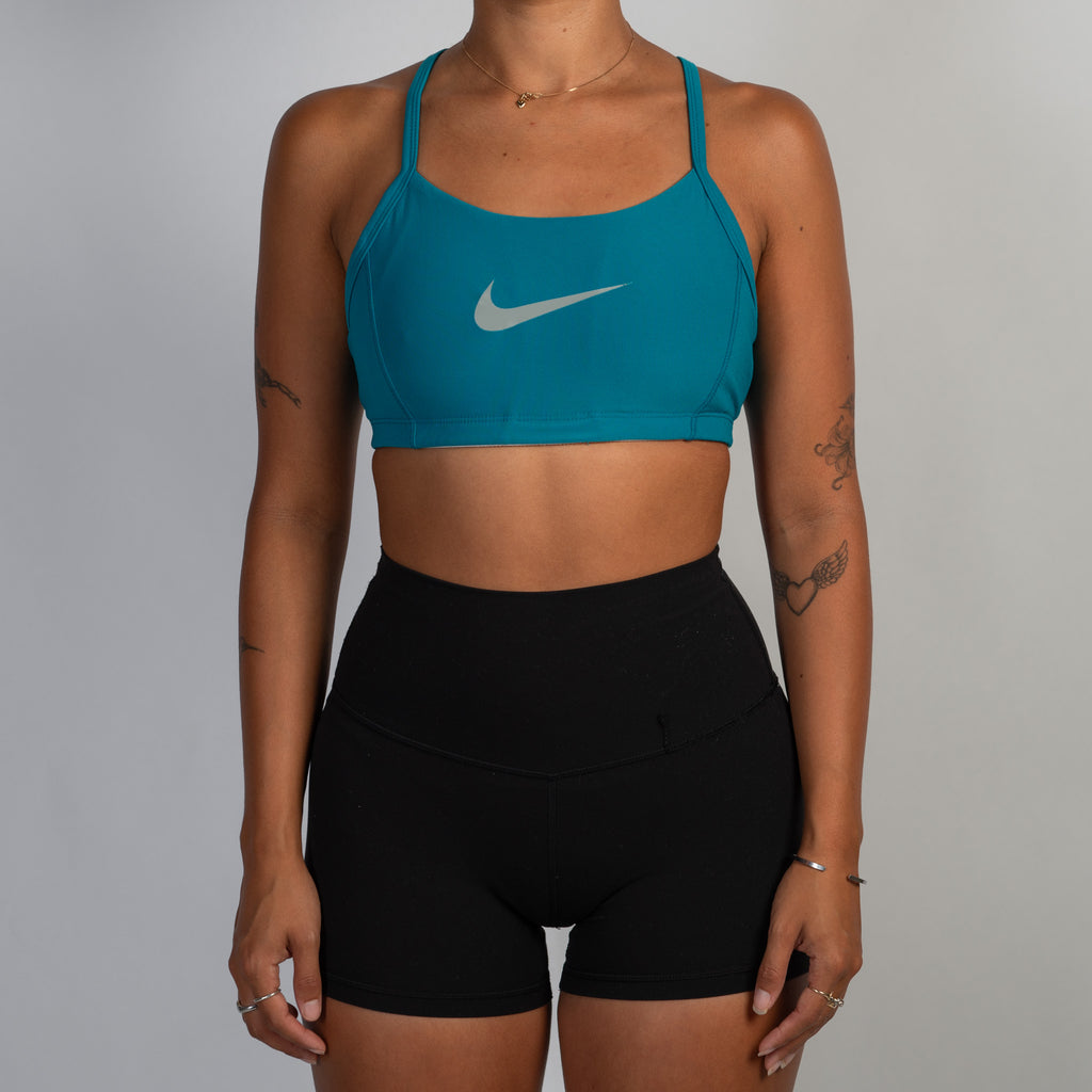 TEAL NIKE SPORTS BRA