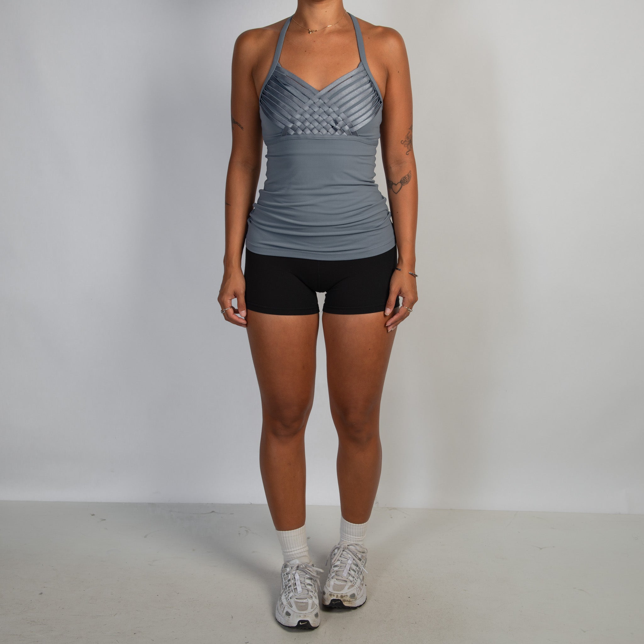 GREY ACTIVE TANK TOP
