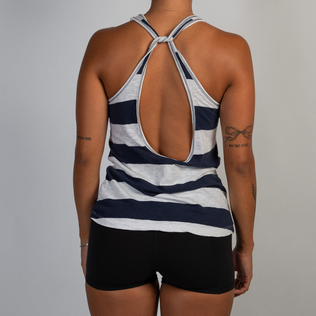 STRIPE COTTON TANK TOP