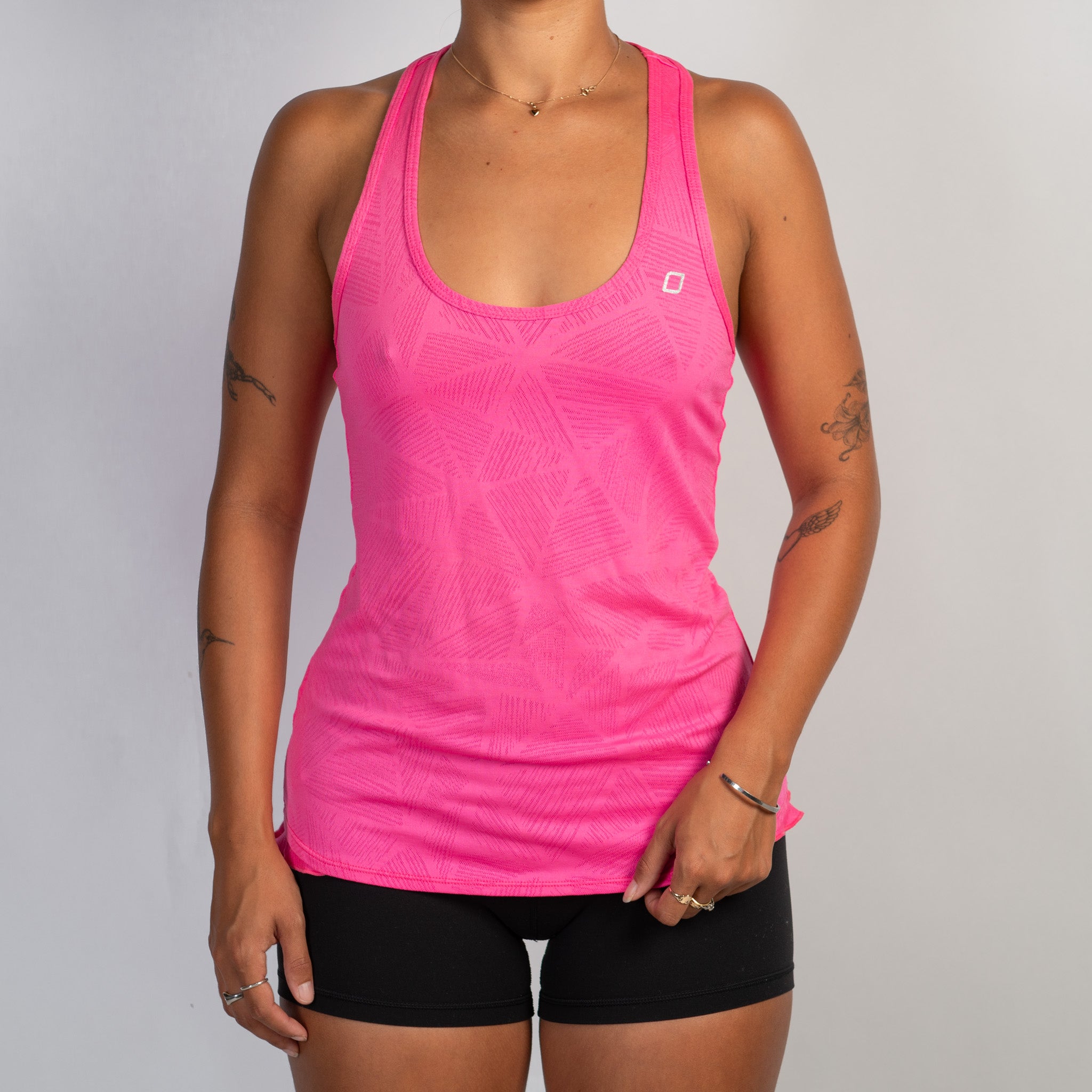 HOT PINK ACTIVE TANK TOP