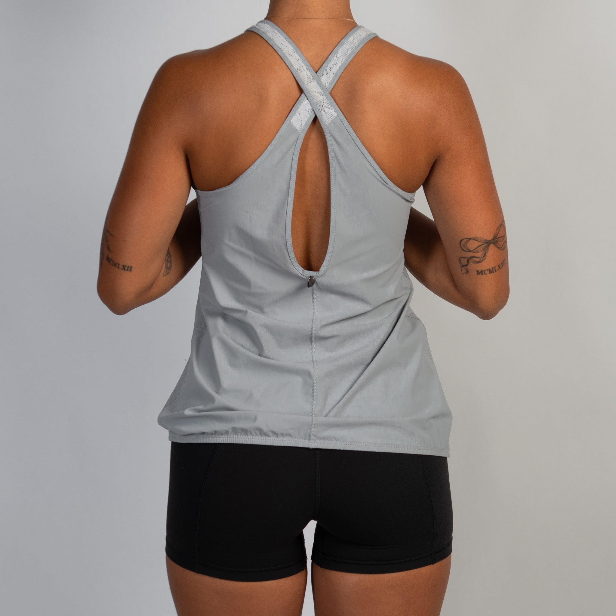 GREY ACTIVE TANK TOP