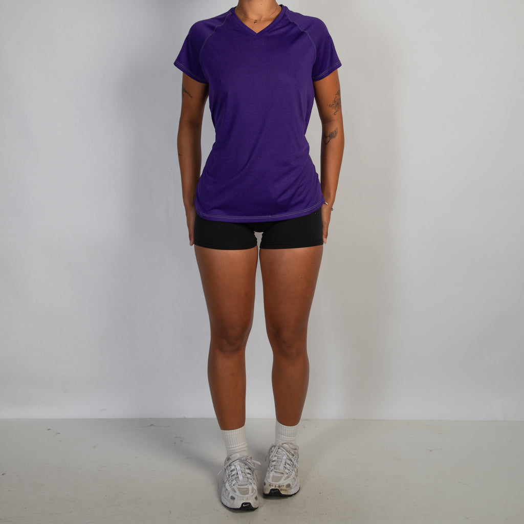 PURPLE ACTIVE TEE