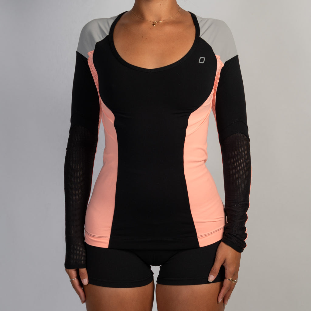 PANEL LONG SLEEVE TOP