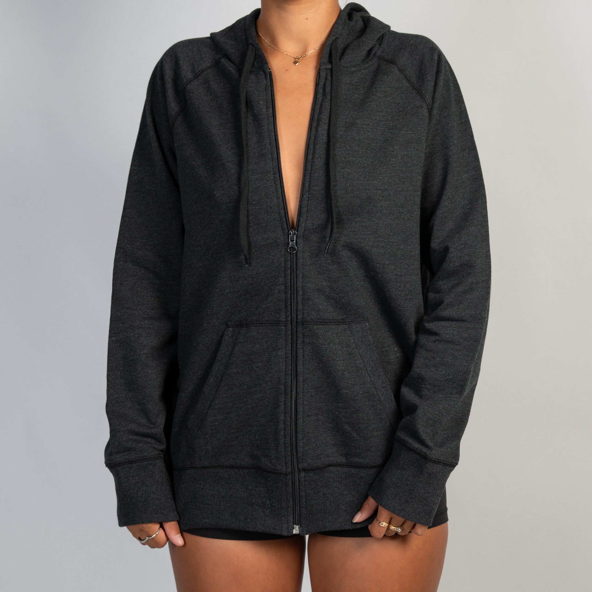 CHARCOAL COTTON JACKET