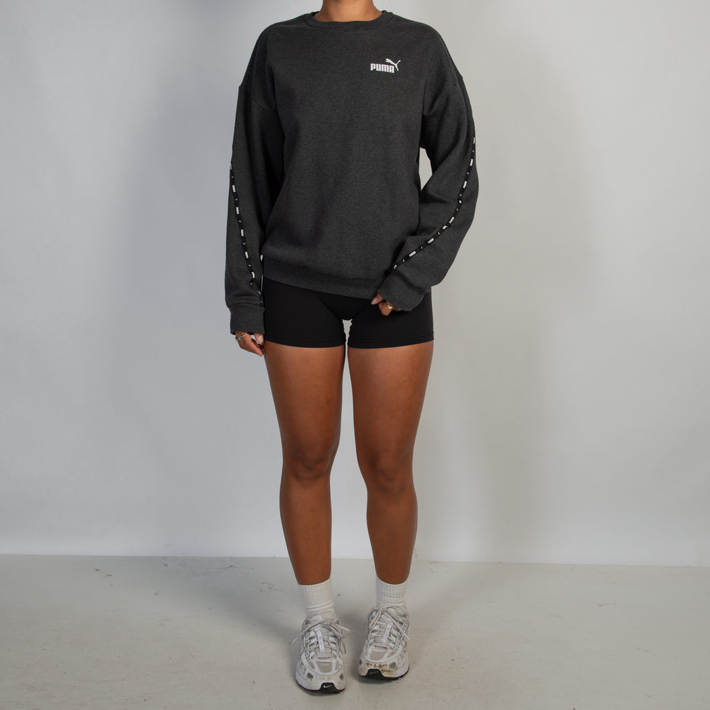CHARCOAL FLEECE SWEATER