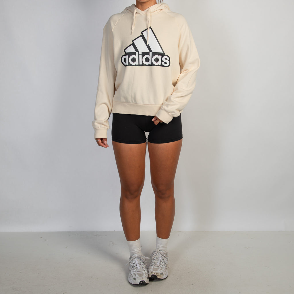 CREAM FRENCH TERRY HOODIE