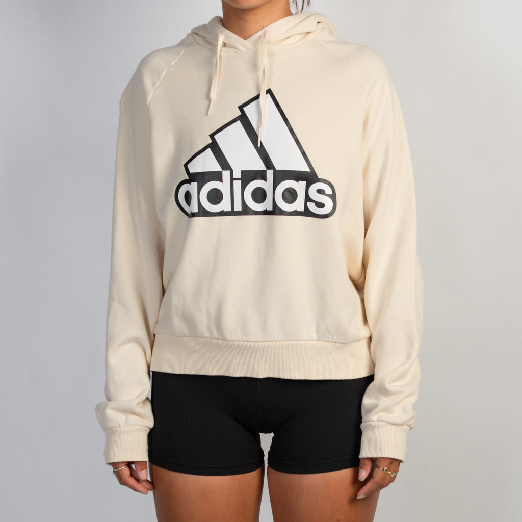 CREAM FRENCH TERRY HOODIE