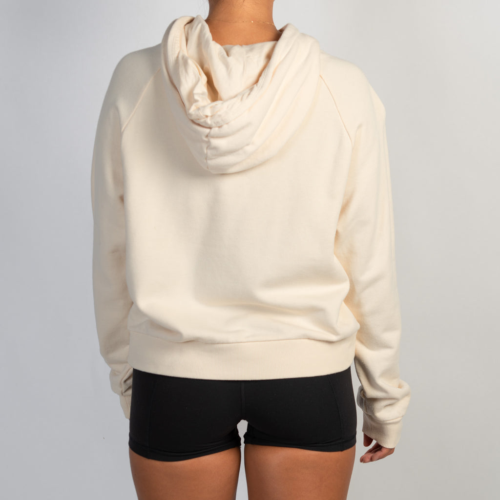 CREAM FRENCH TERRY HOODIE