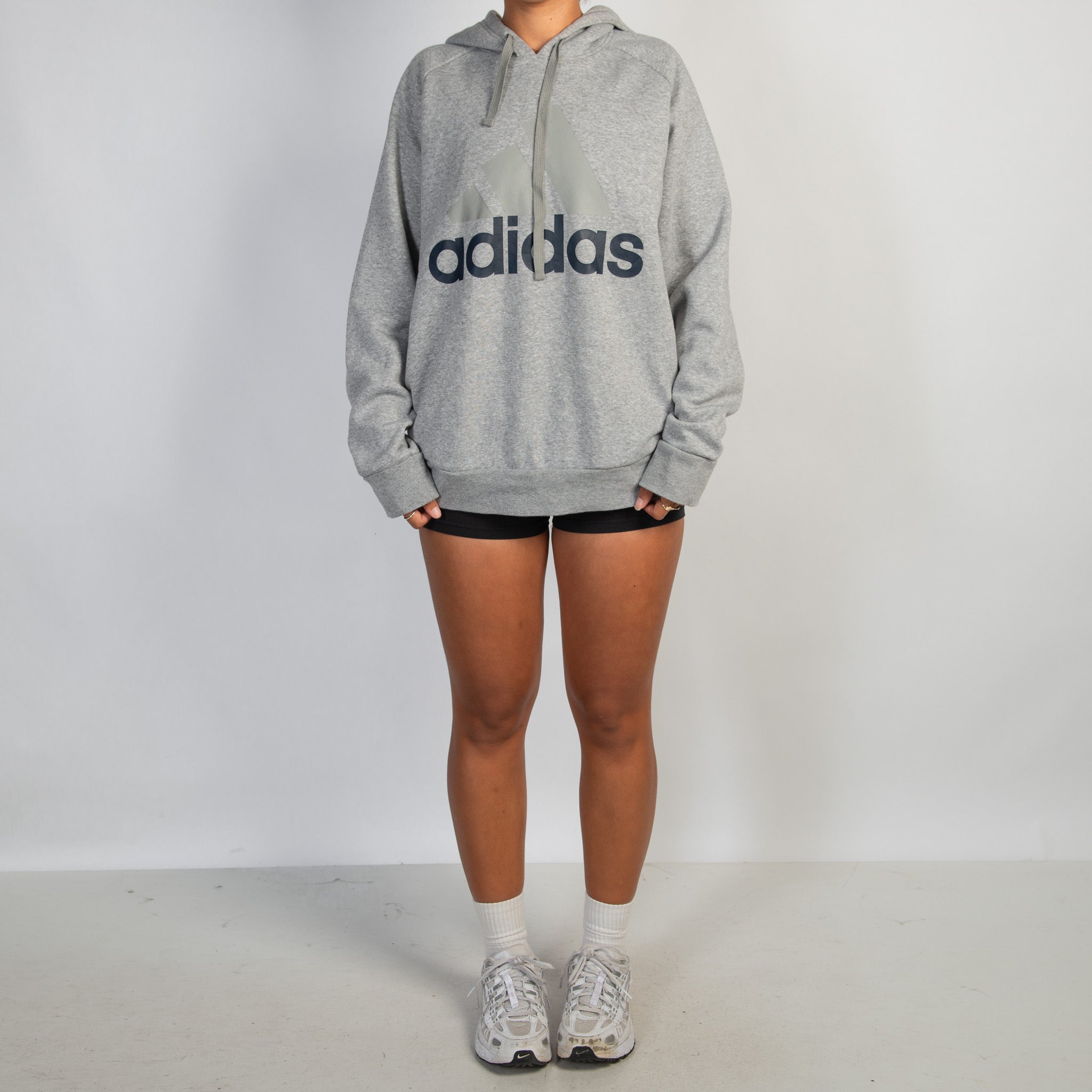 GREY FLEECE HOODIE
