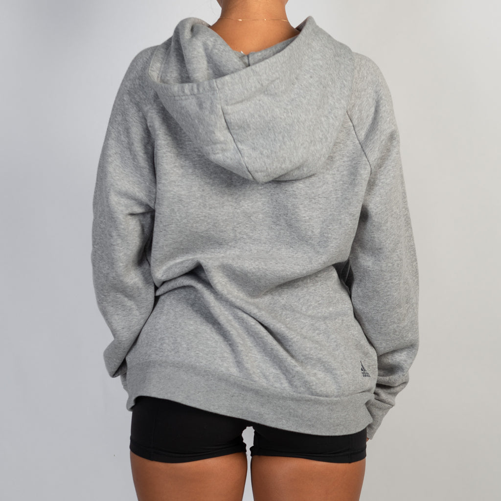 GREY FLEECE HOODIE