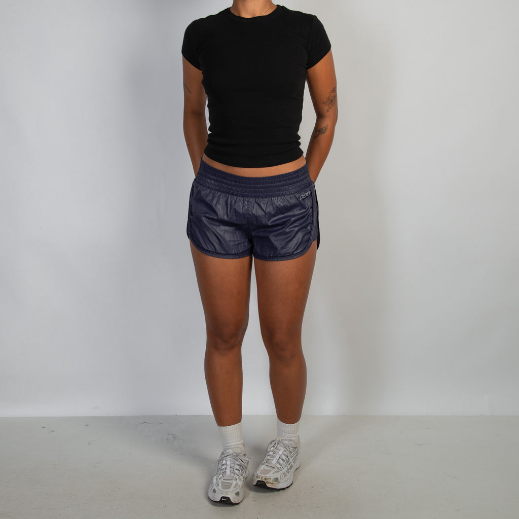 NAVY SPRAY SHORTS