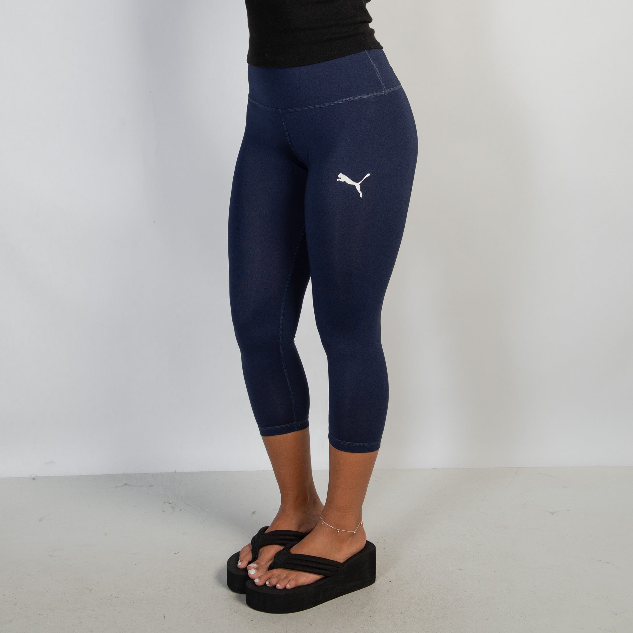 NAVY CAPRI TIGHTS