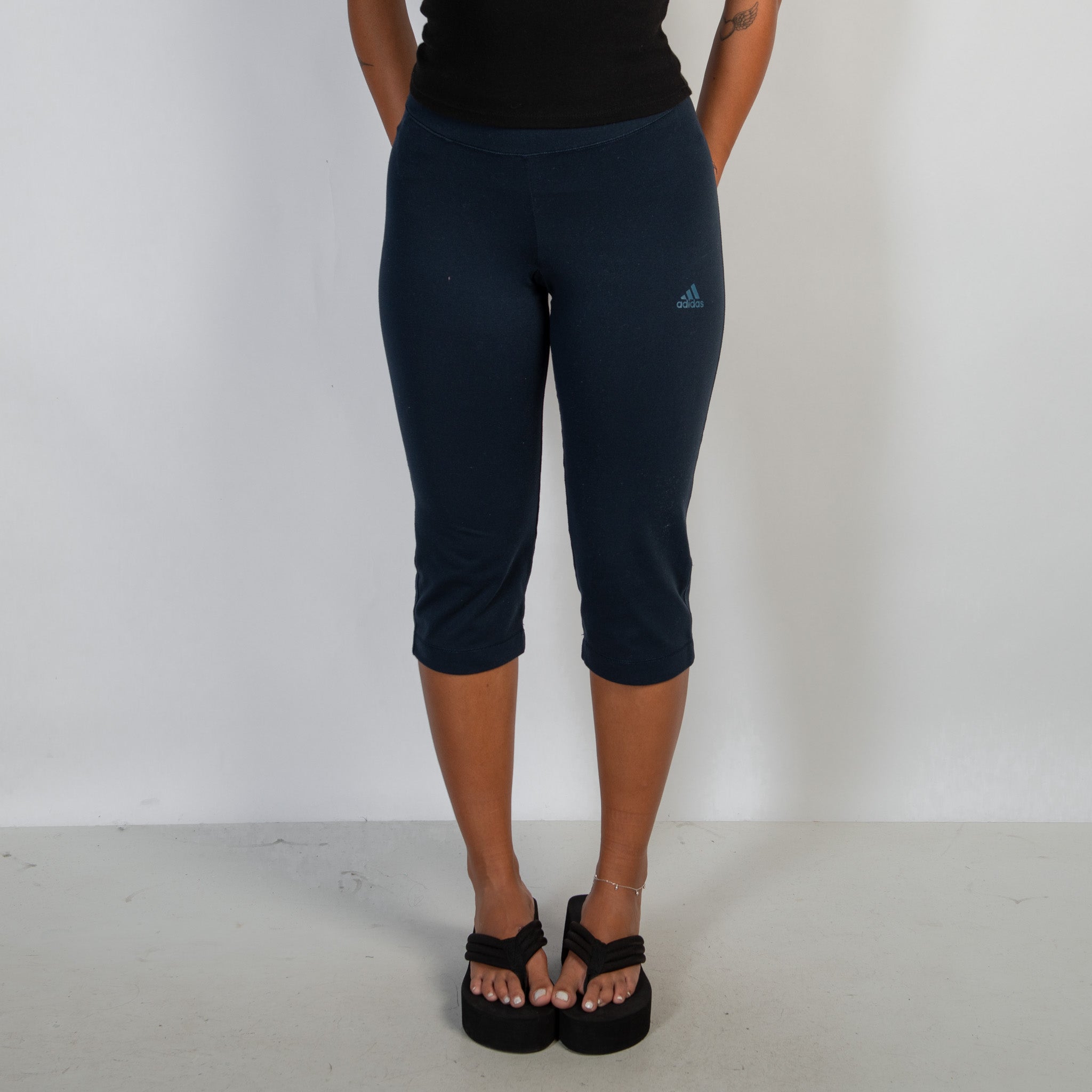 NAVY CAPRI TIGHTS