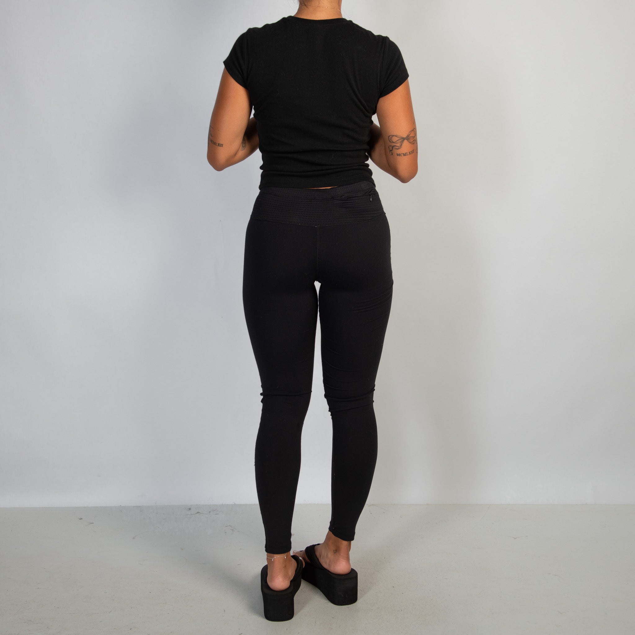 BLACK FULL LENGTH TIGHTS