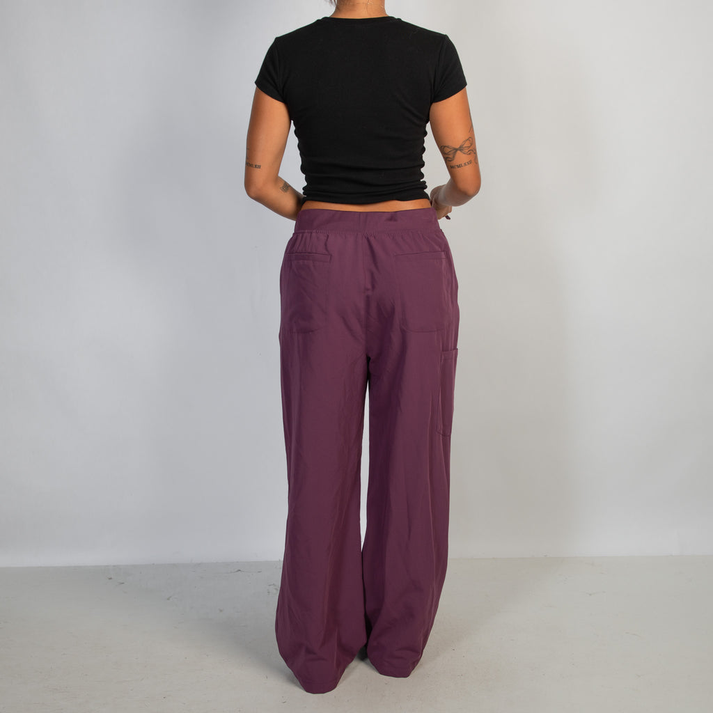 PURPLE DRAWSTRING PANTS