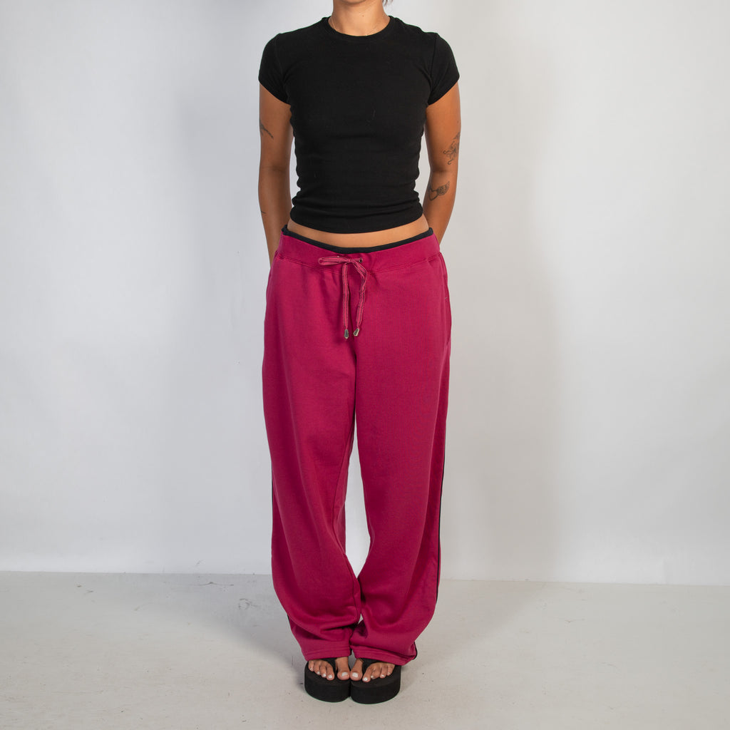 FUSHCIA FLEECE SWEATPANTS