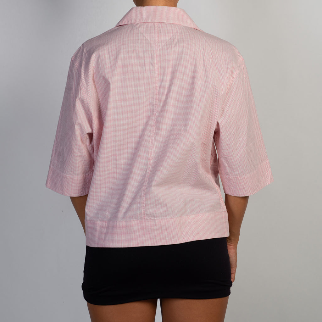 BOXY CHECK BLOUSE