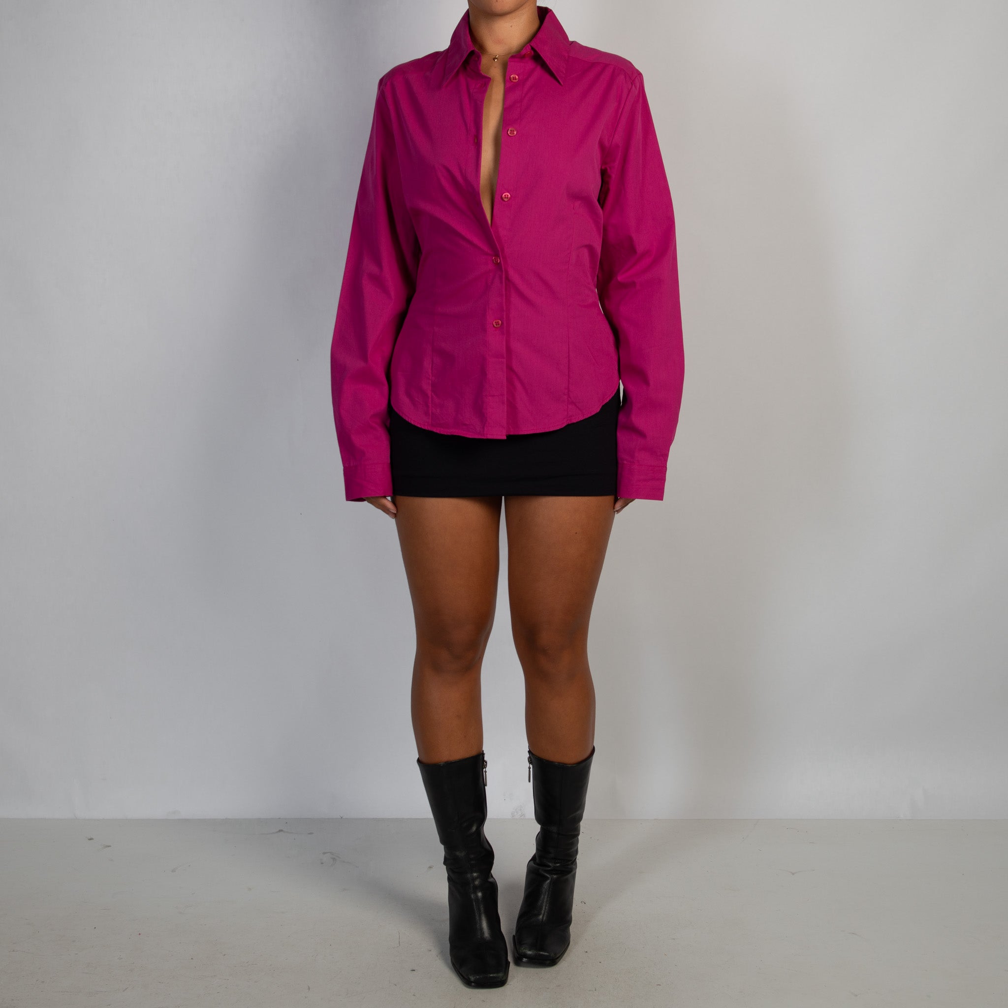 FUCHSIA PINK BLOUSE