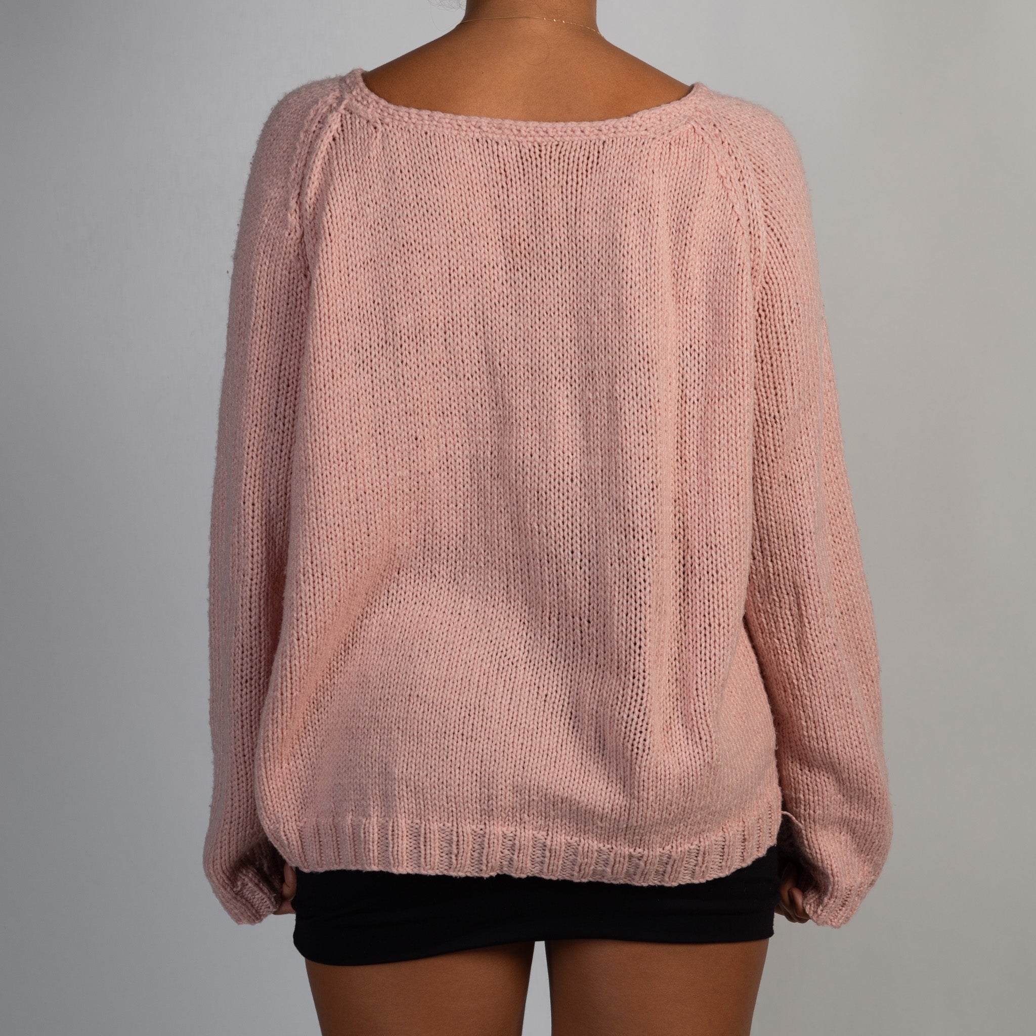 PINK KNIT SWEATER