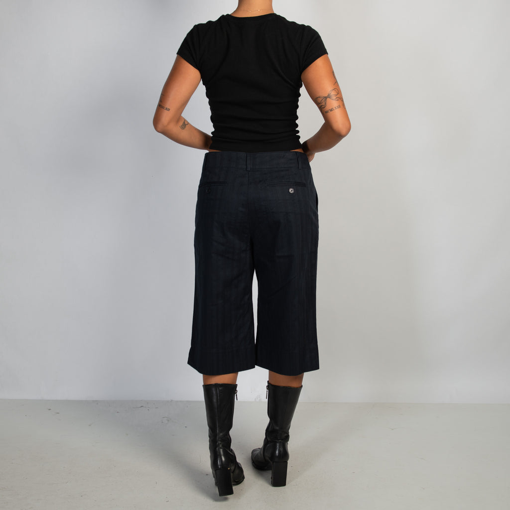 DEEP NAVY CAPRI TROUSERS