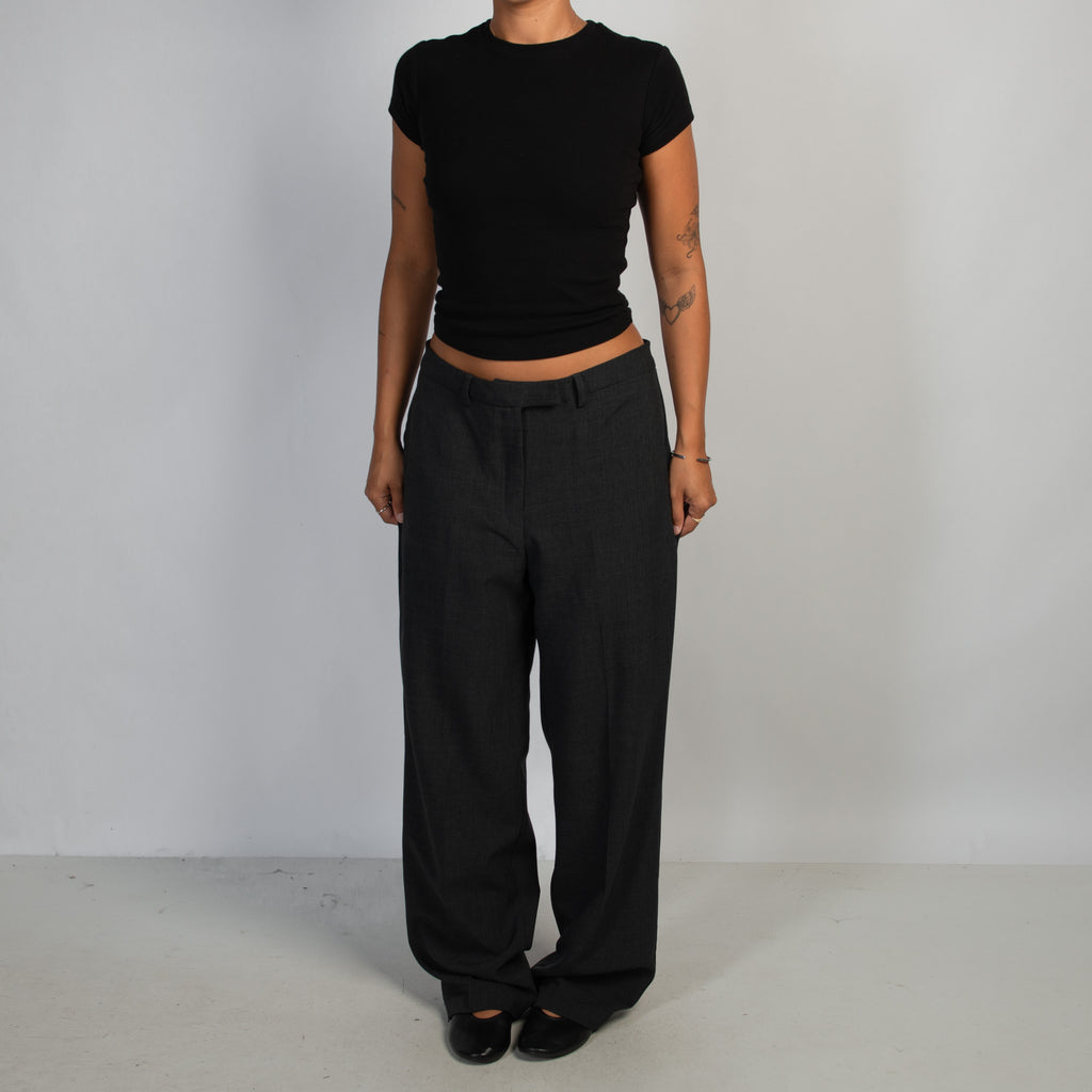 CHARCOAL TROUSERS