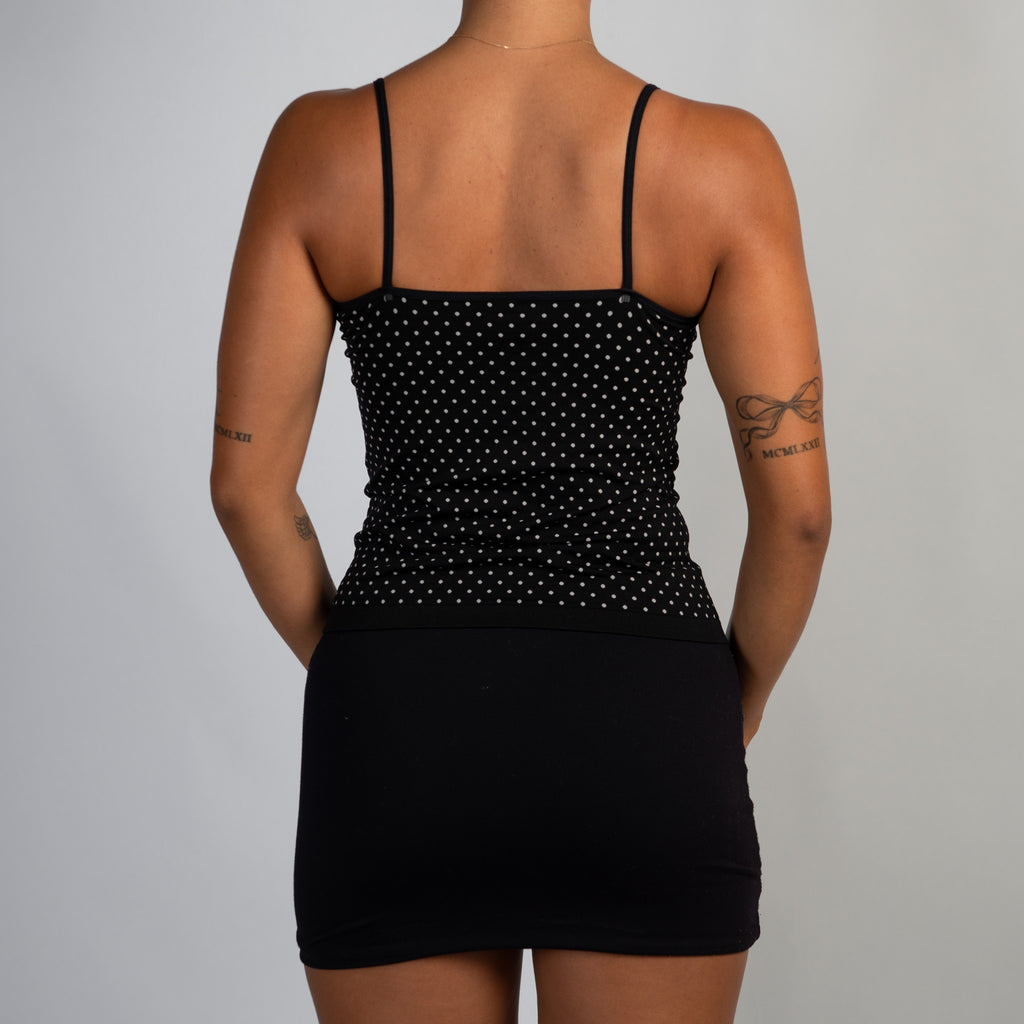 SEAMLESS POLKA DOT CAMISOLE