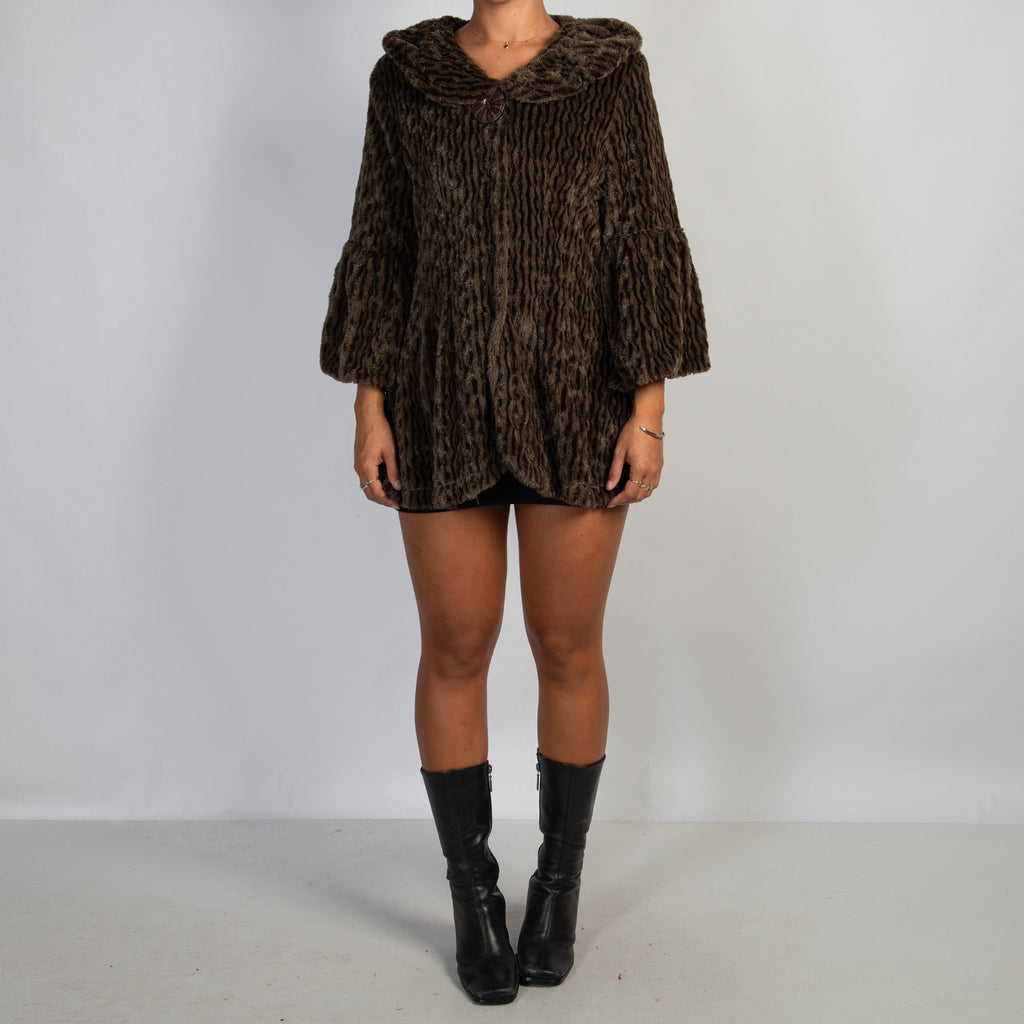 BROWN WOOL JACKET
