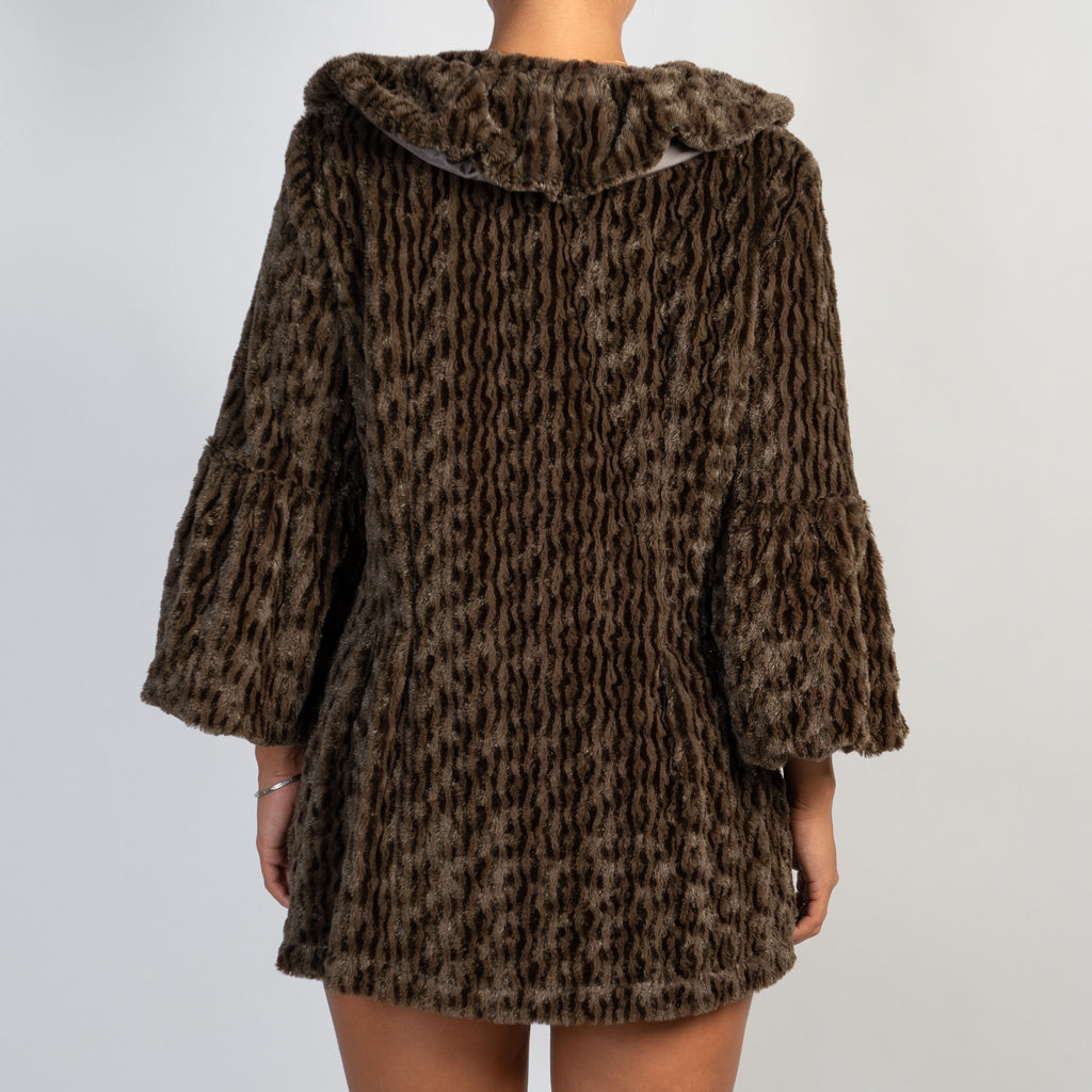 BROWN WOOL JACKET