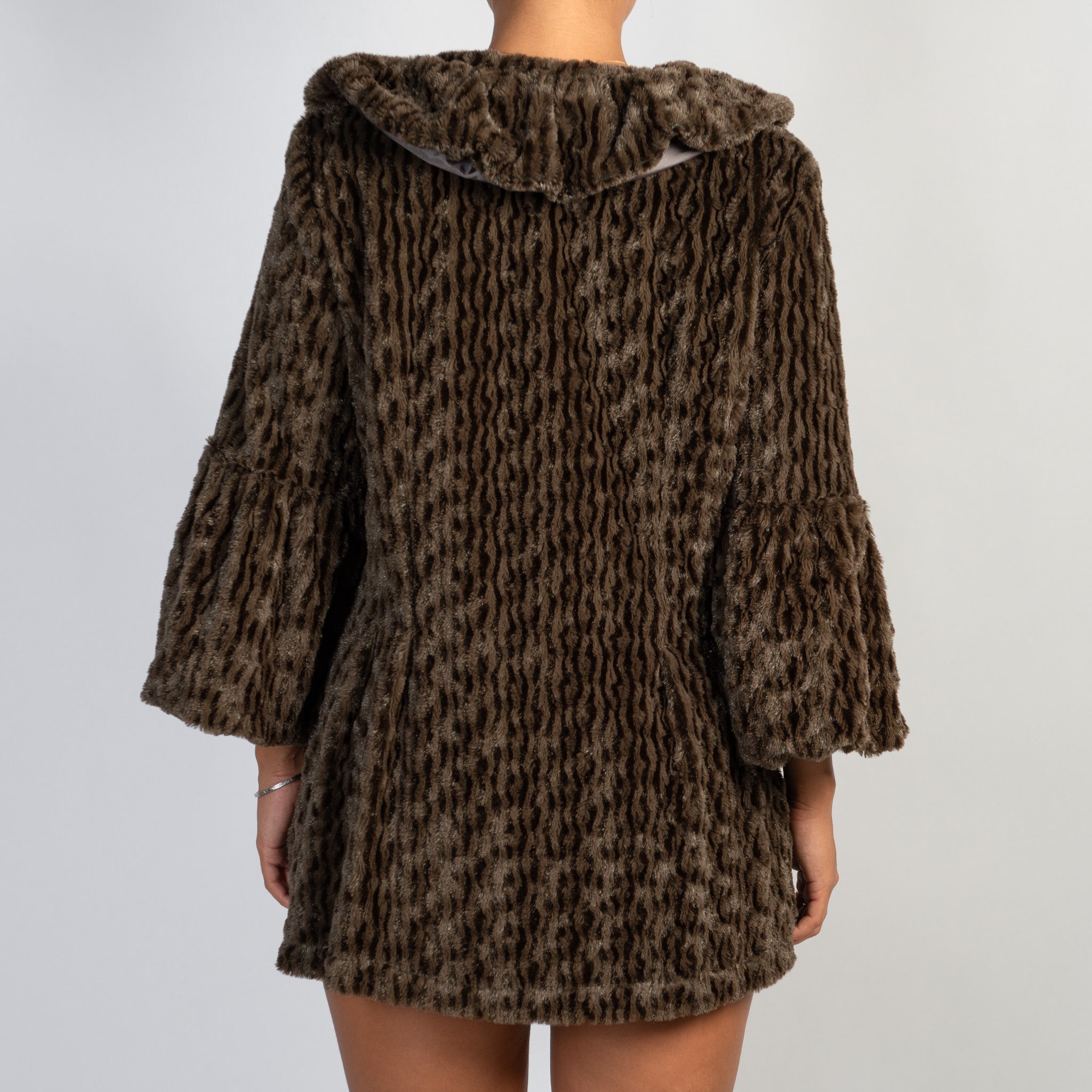 BROWN WOOL JACKET