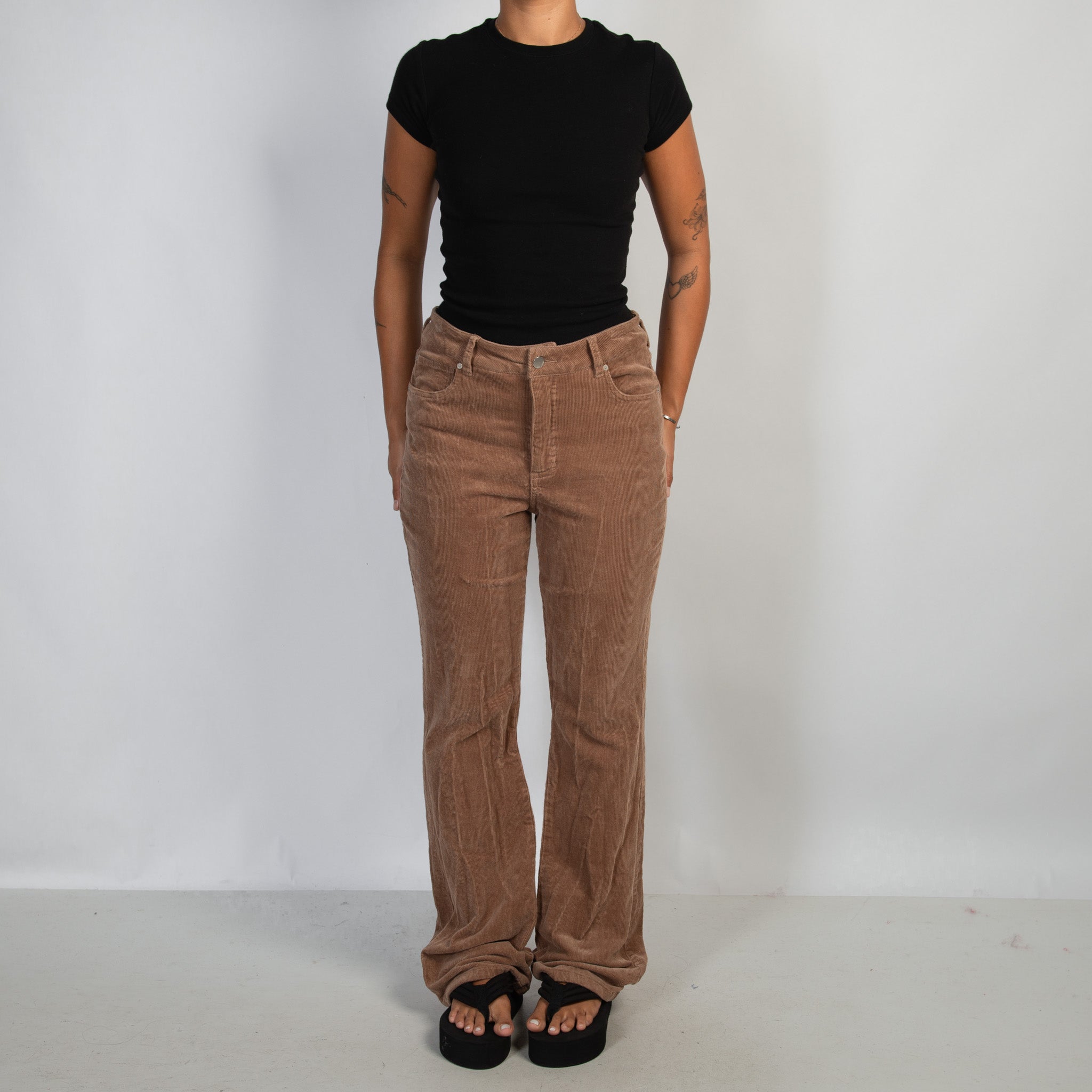CORDUROY BOOTCUT JEANS