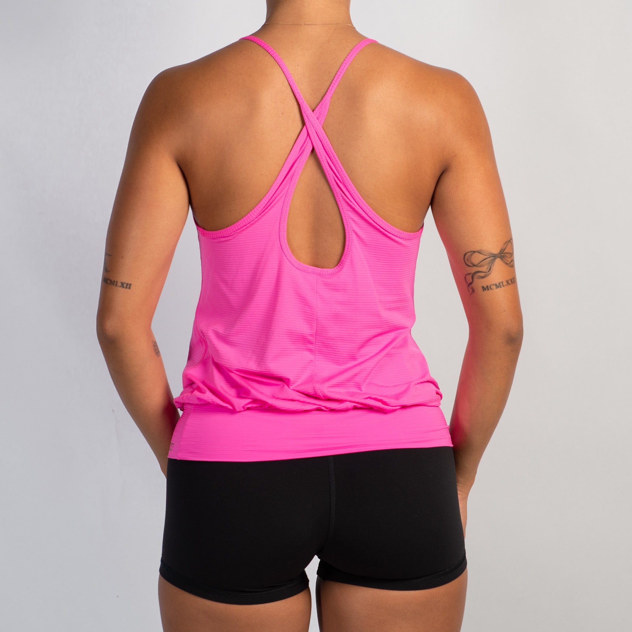 HOT PINK ACTIVE TANK TOP