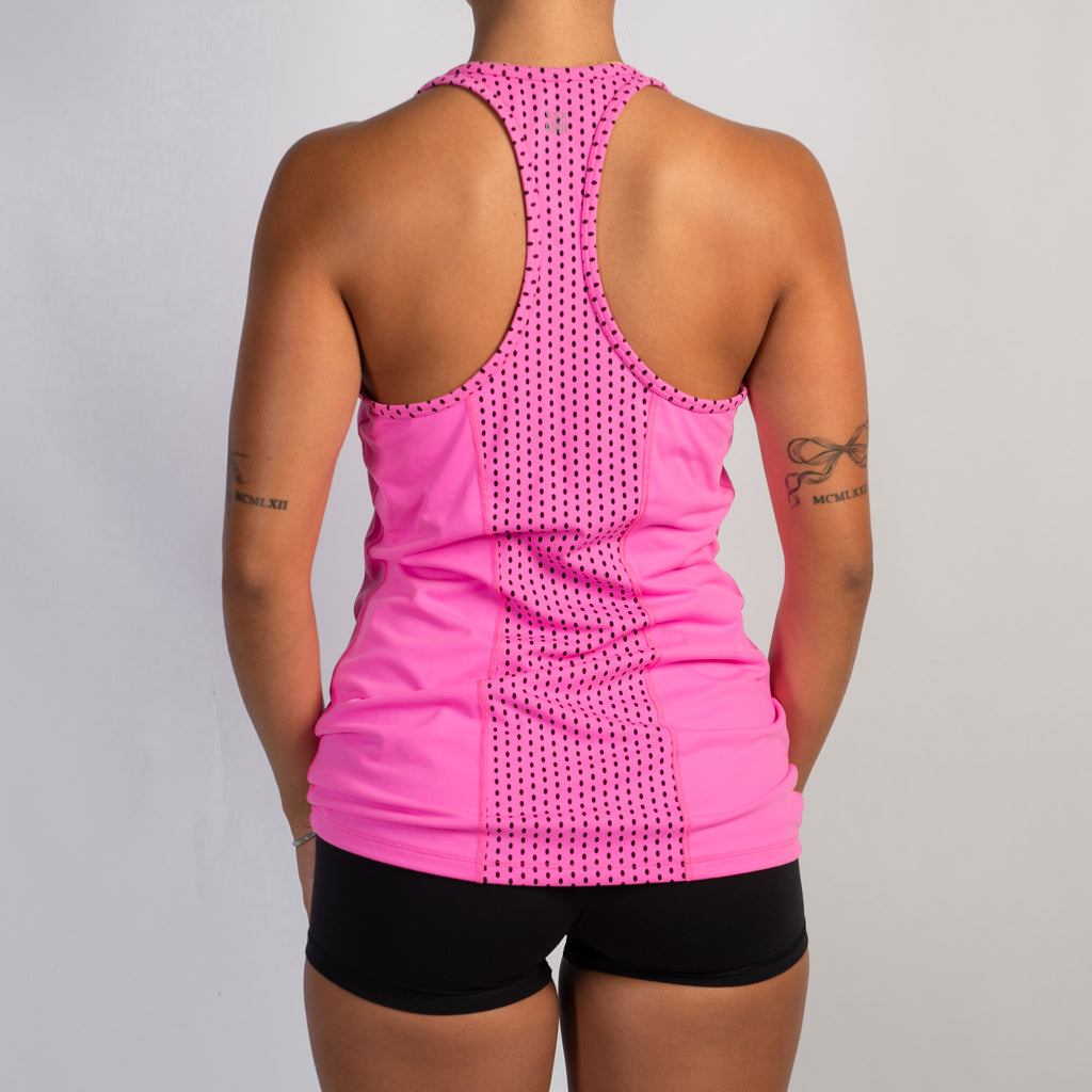 HOT PINK ACTIVE TANK TOP