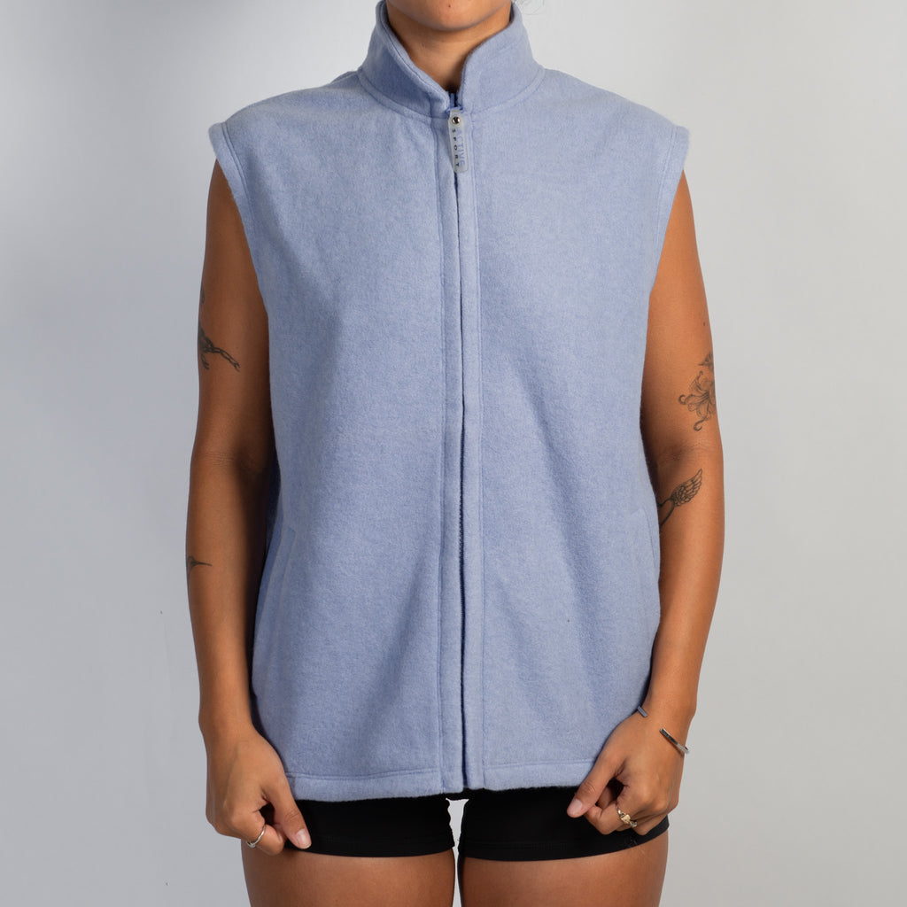 LILAC FLEECE GILET