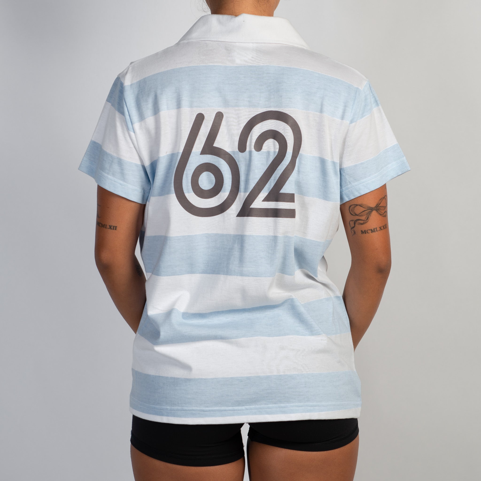 BLUE STRIPE POLO SHIRT