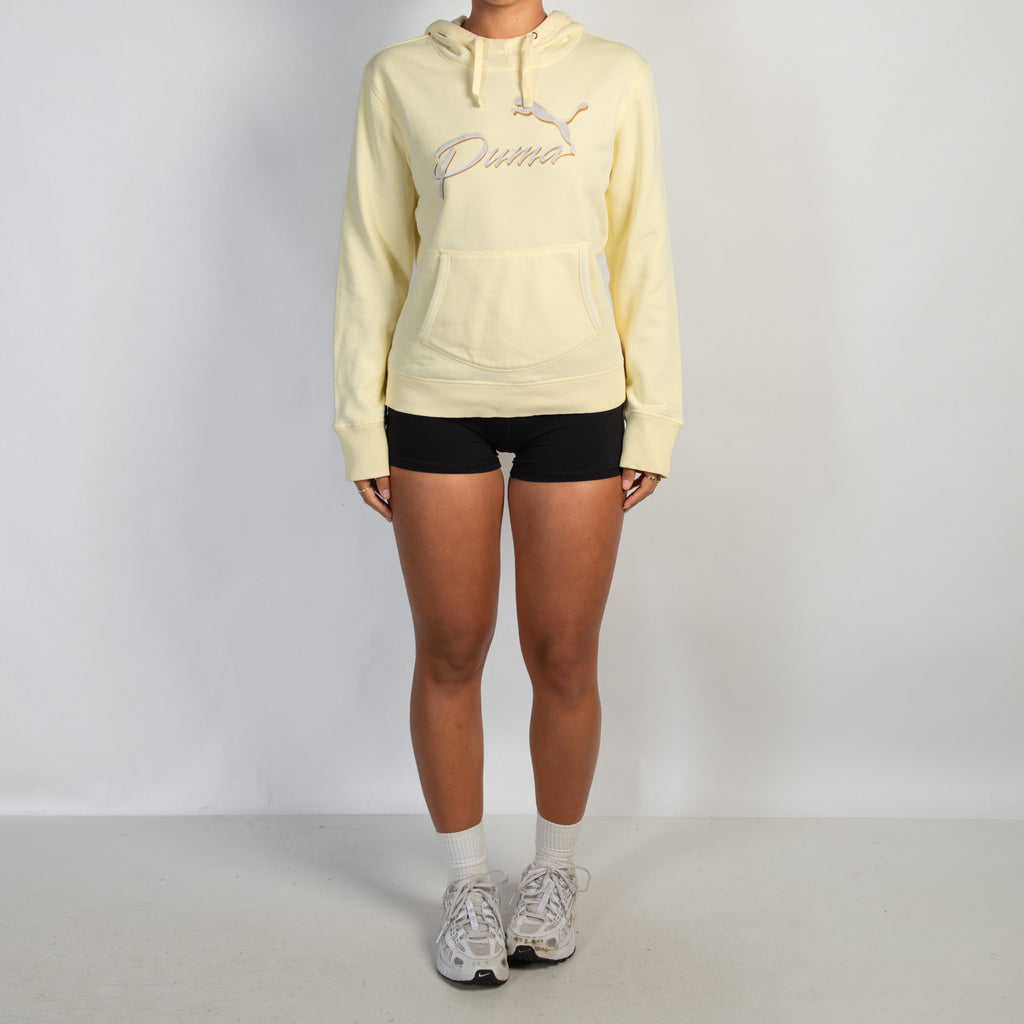 YELLOW FLEECE HOODIE